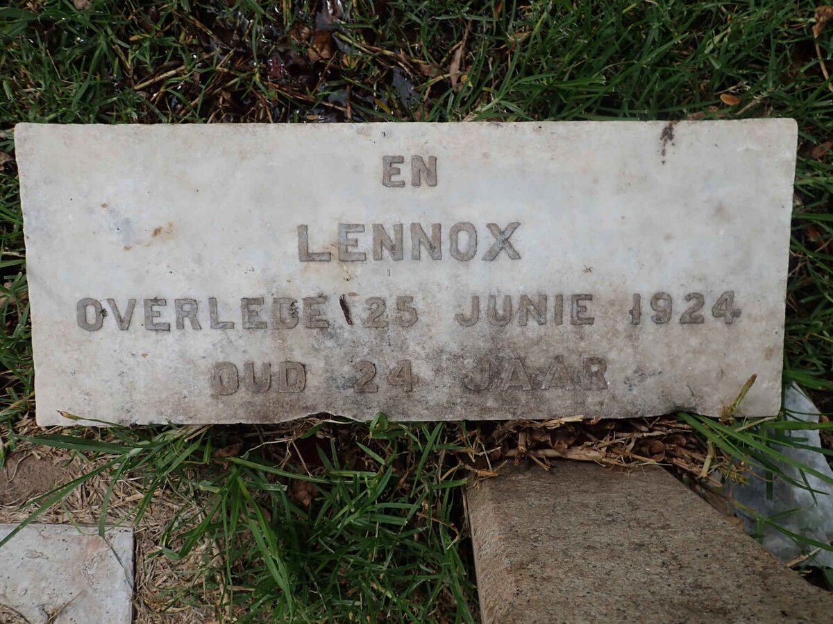 OCHSE William Lennox -1945 &amp; Catherine TRUTER -1948 :: OCHSE Lennox -1924
