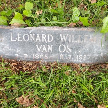OS Leonard Willem, van 1865-1927