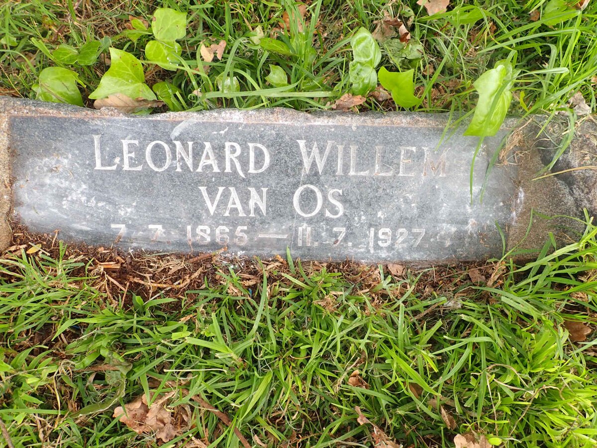 OS Leonard Willem, van 1865-1927