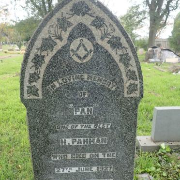 PANMAN H. -1927