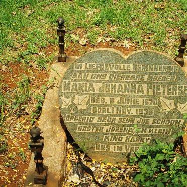 PIETERSE Maria Johanna 1870-1938