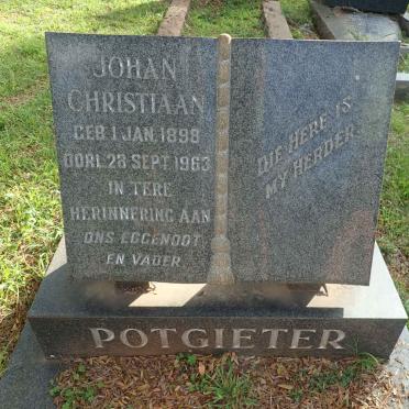 POTGIETER Johan Christiaan 1898-1963