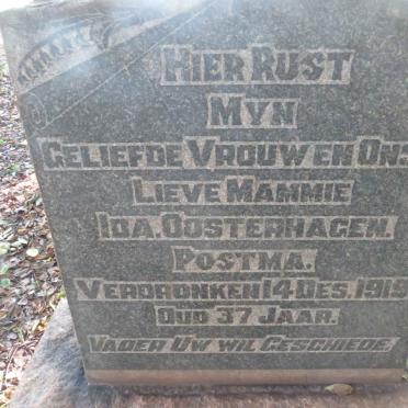 POSTMA Ida Oosterhagen -1919