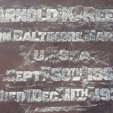 REESE Arnold K. 1866-1932