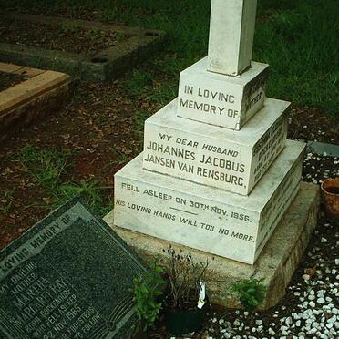 RENSBURG Johannes Jacobus, Jansen van 1956