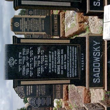 SADOWSKY Moshe -1949