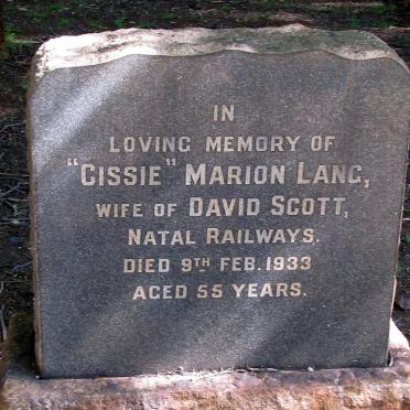 SCOTT Marion Lang -1933