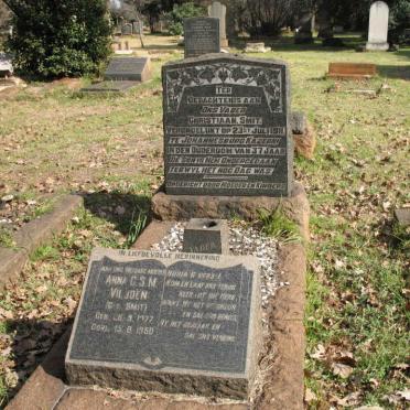 SMIT Christiaan -1911 :: VILJOEN Anna C.S.M. nee SMIT 1877-1950