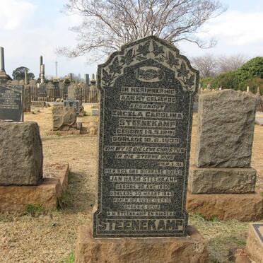 STEENEKAMP Jan Harm 1890-1945 &amp; Engela Carolina 1891-1933