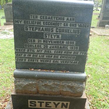 STEYN Stephanus Cornelius 1899-1939