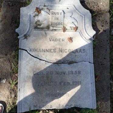 WALT Johannes Nicolaas, v.d. 1858-1911 &amp; Maria Jacoba 1861-1911