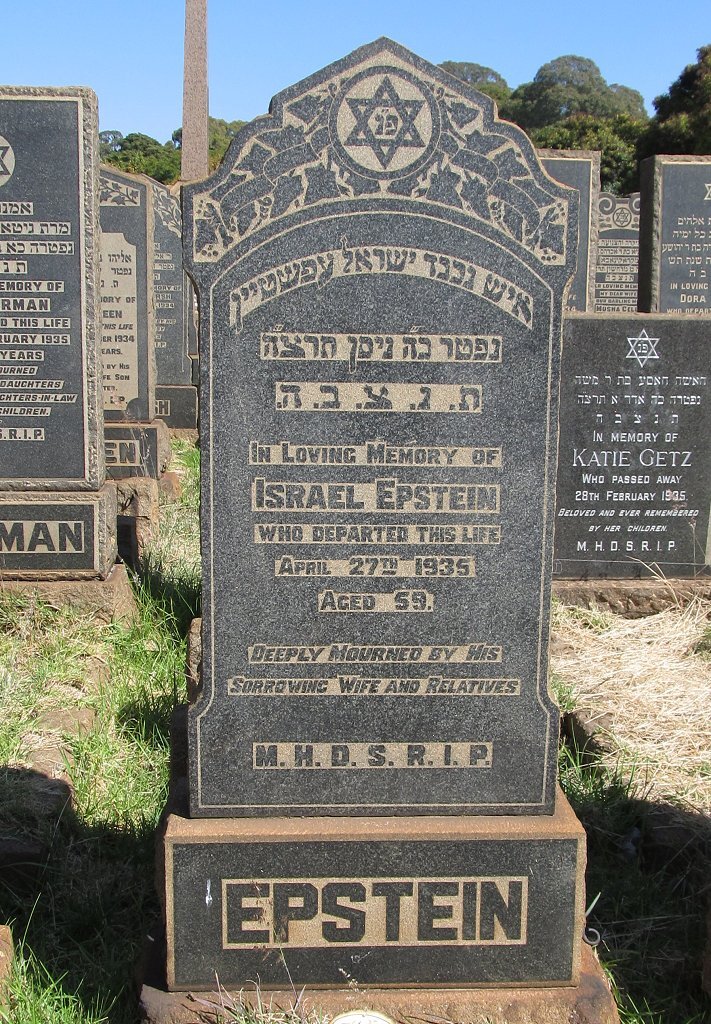 EPSTEIN Israel -1935