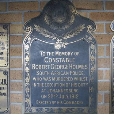 HOLMES Robert George -1912