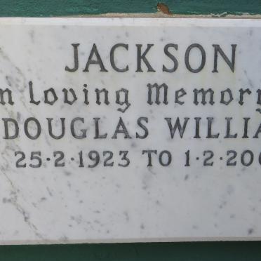 JACKSON Douglas William 1923-2003