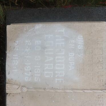 SMIT Theodore Eduard 1915-1976