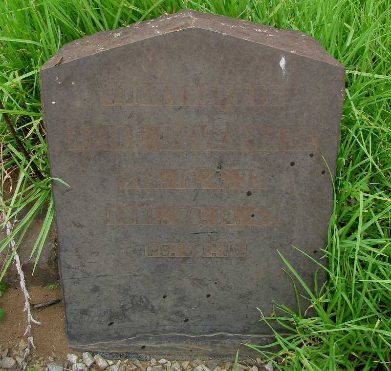 DUVENHAGE Alice 1933-1947