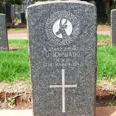 RAPHADU J. -1943