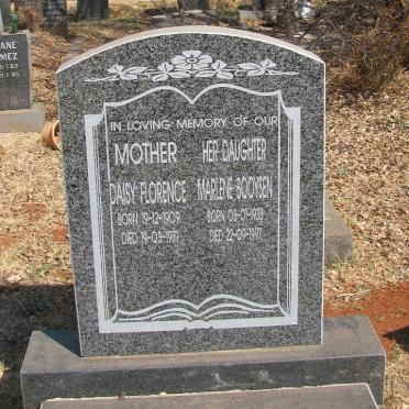 BOOYSEN Marlene 1938-1997 :: BOOYSEN Daisy Florence 1909-1971