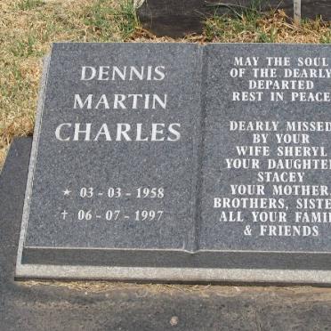 CHARLES Dennis Martin 1958-1997
