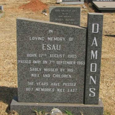 DAMONS Esau 1905-1965