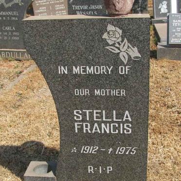 FRANCIS Stella 1912-1975