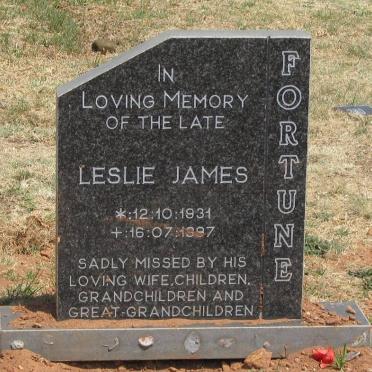 FORTUNE Leslie James 1931-1997