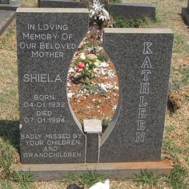 KATHLEEN Shiela 1932-1994