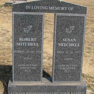 MITCHELL Robert -1945 &amp; Susan -1977