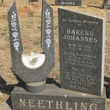 NEETHLING Barend Johannes1914-1996
