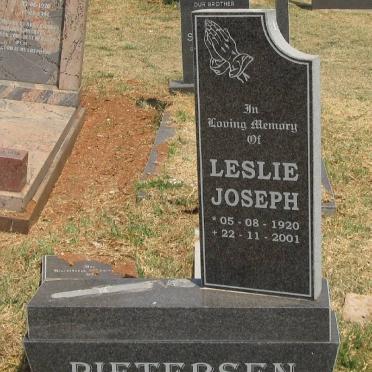 PIETERSEN Leslie Joseph 1920-2001