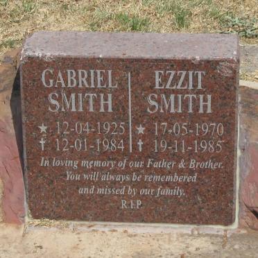 SMITH Gabriel 1925-1984 :: SMITH Ezzit 1970-1985