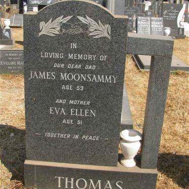 THOMAS James Moonsammy &amp; Eva Ellen