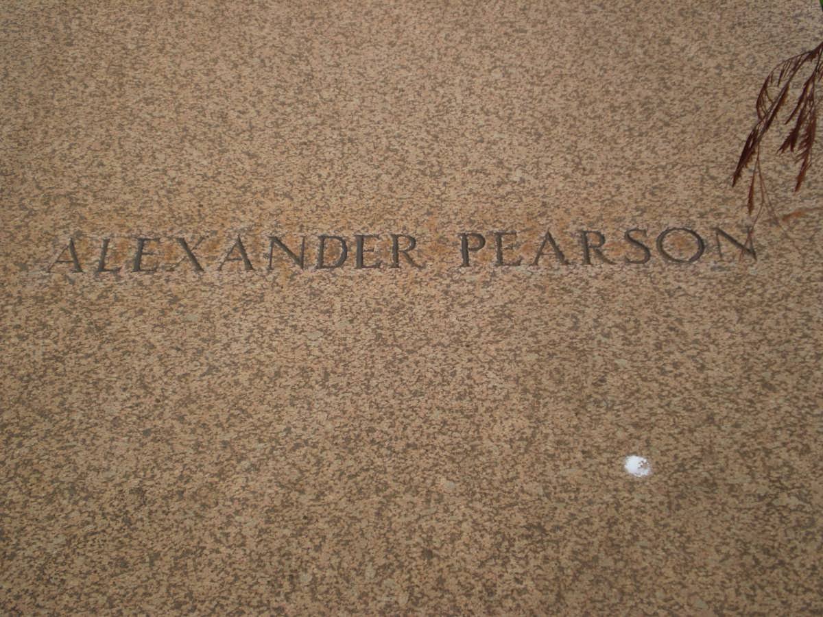 PEARSON Alexander