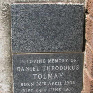 TOLMAY Daniel Theodorus 1906-1988