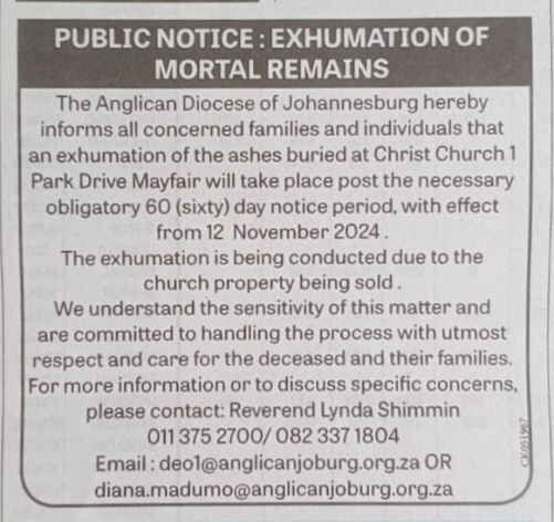 10. Newspaper notice 2024