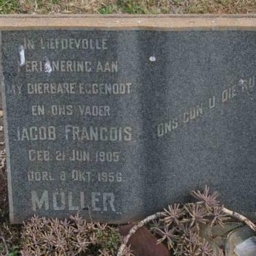 MOLLER Jacob Francois 1905-1956