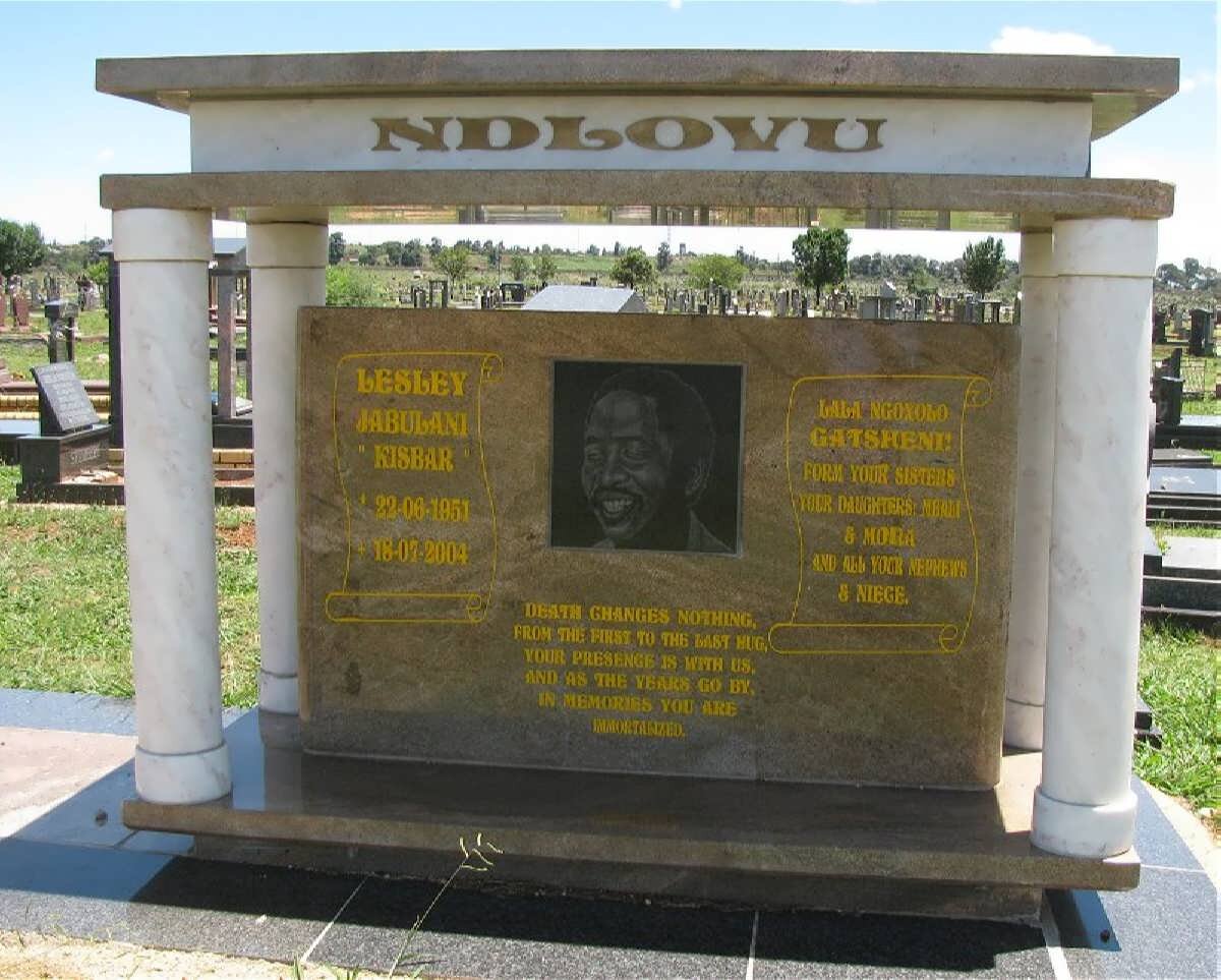 NDLOVU Lesley Jabulani 1951-2004