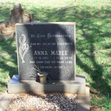 MAREE Anna 1917-1972