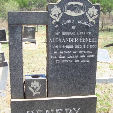 HENERY Alexander 1898-1959