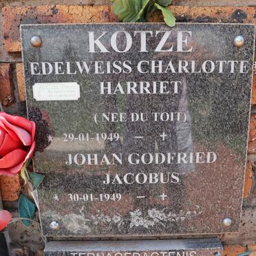 KOTZE Johan Godfried Jacobus 1949- & Edelweiss Charlotte Harriet DU TOIT 1949- :: PREEZ H.C., du 1928-2003_1