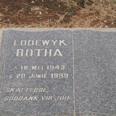BOTHA Lodewyk 1943-1999