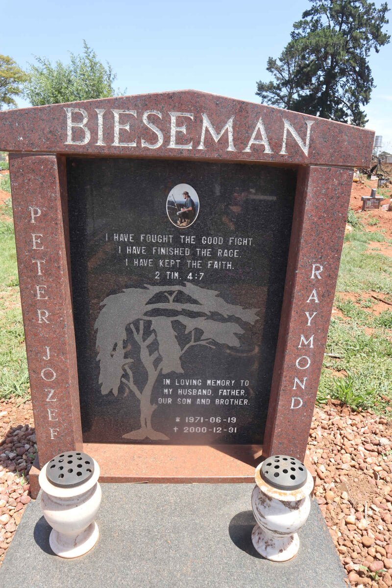 BIESEMAN Peter Jozef Raymond 1971-2000