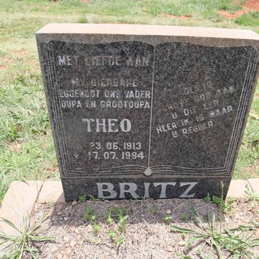 BRITZ Theo 1913-1994