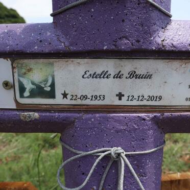 BRUIN Estelle, de 1953-2019