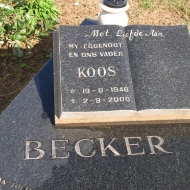 BECKER Koos 1948-2000