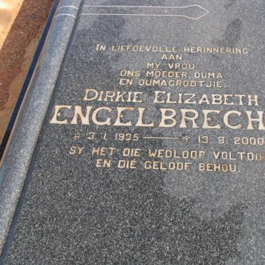 ENGELBRECHT Dirkie Elizabeth 1935-2000
