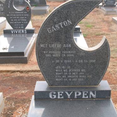 GEYPEN Gaston 1940-1992