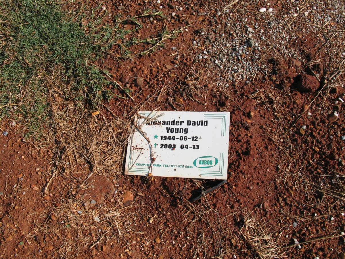 YOUNG Alexander David 1944-2003