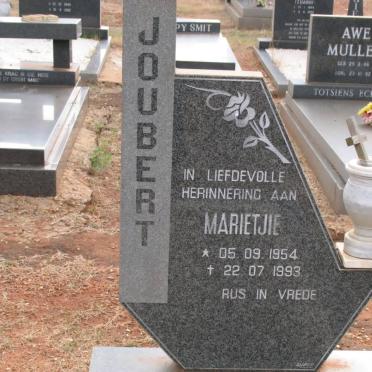 JOUBERT Marietjie 1954-1993