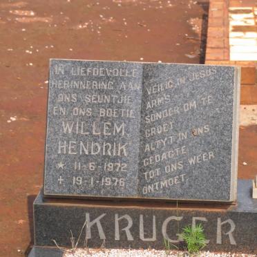KRUGER Willem Hendrik 1972-1976